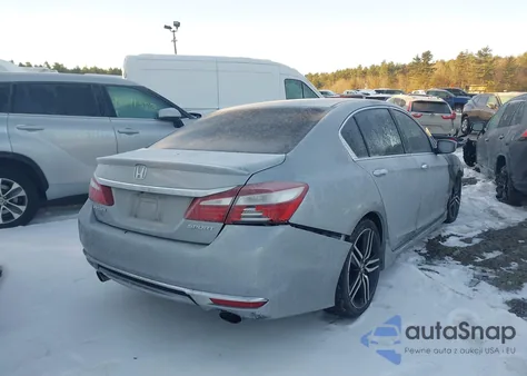 2016 Honda Accord Sport from USA, damaged, VIN 1HGCR2F55GA100585